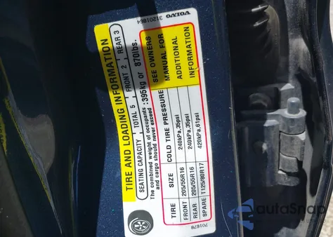 2008 Volvo S60 2.5T z USA, uszkodzony, nr VIN YV1RS592782701678